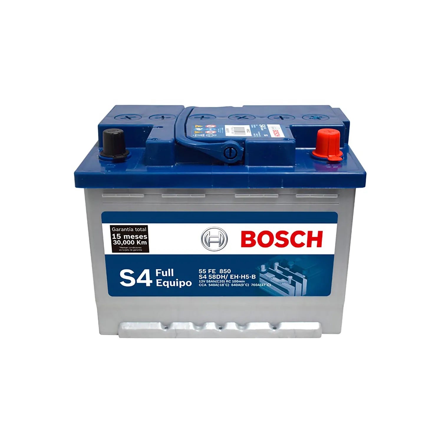 Batería Bosch S4 42 Full Equipo 520A – Alto Desempeño para Autos y SUVs