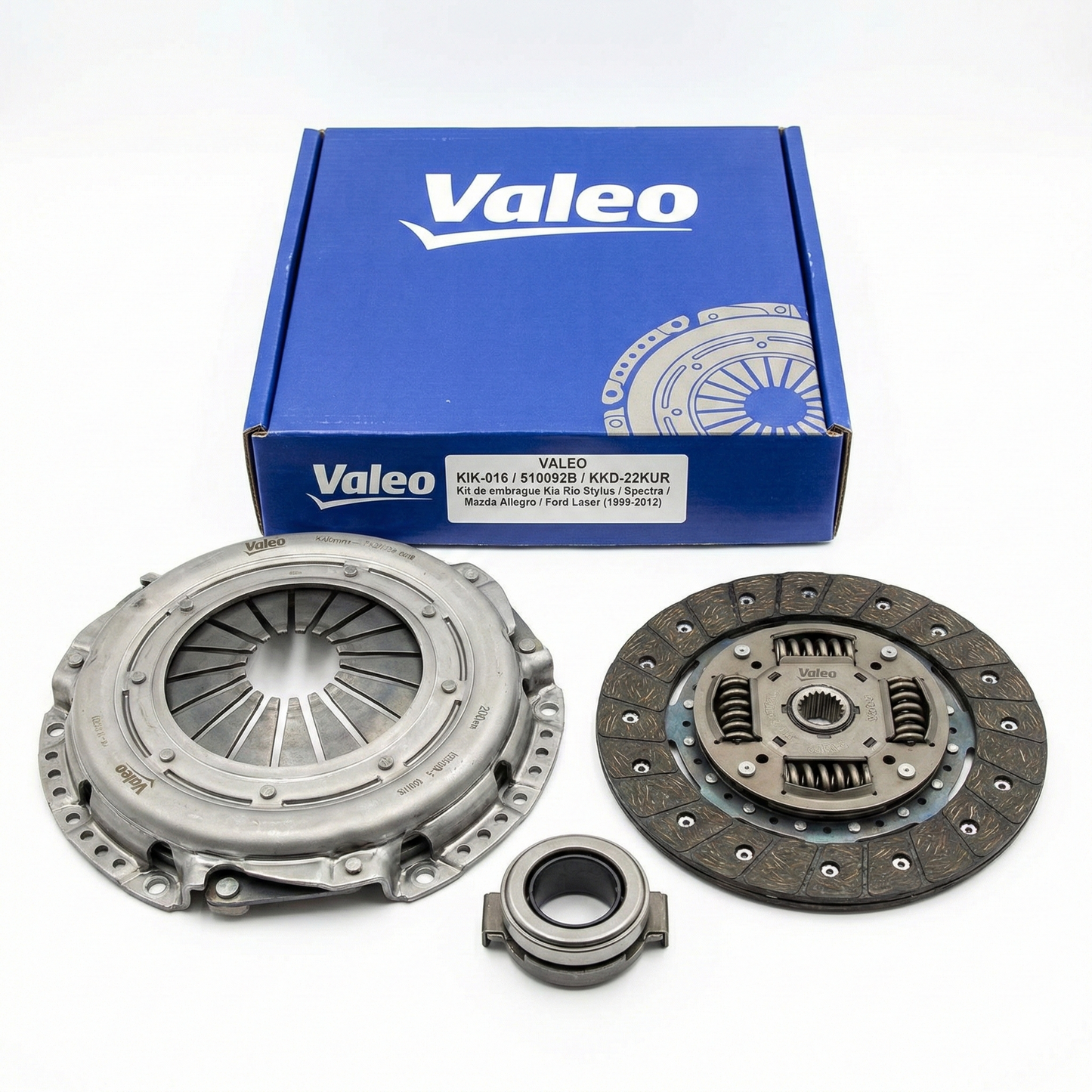 Kit de Embrague VALEO para Kia Rio Stylus / Spectra / Mazda Allegro / Ford Laser (1999–2012)