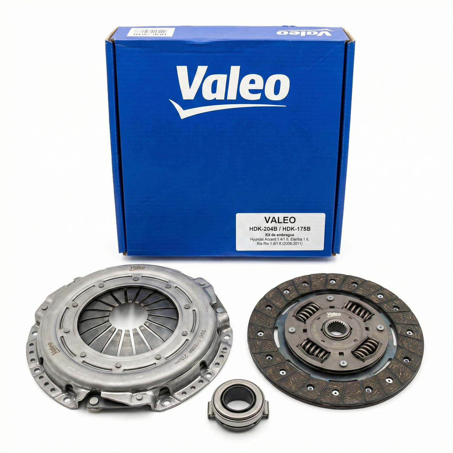 Kit de Embrague VALEO para Hyundai Accent / Elantra 1.6 / Kia Rio (2006-2012)