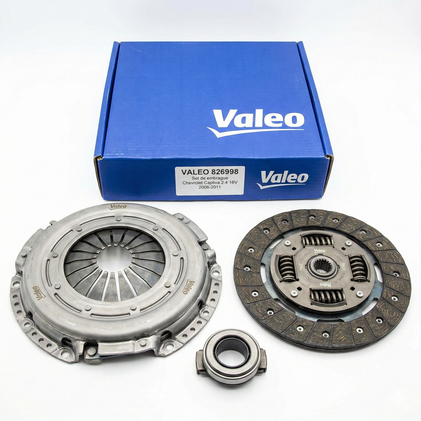 Set de Embrague VALEO para Chevrolet Captiva 2.4 16V (2006–2011)