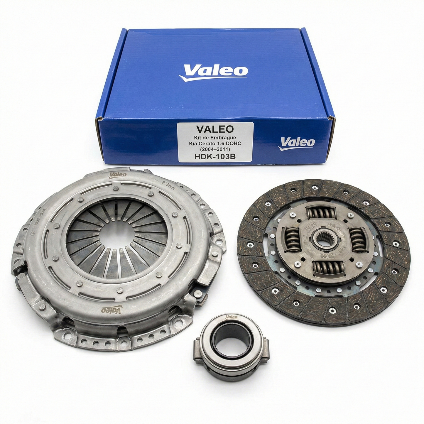 Kit de Embrague VALEO para Kia Cerato 1.6 DOHC (2004–2011)
