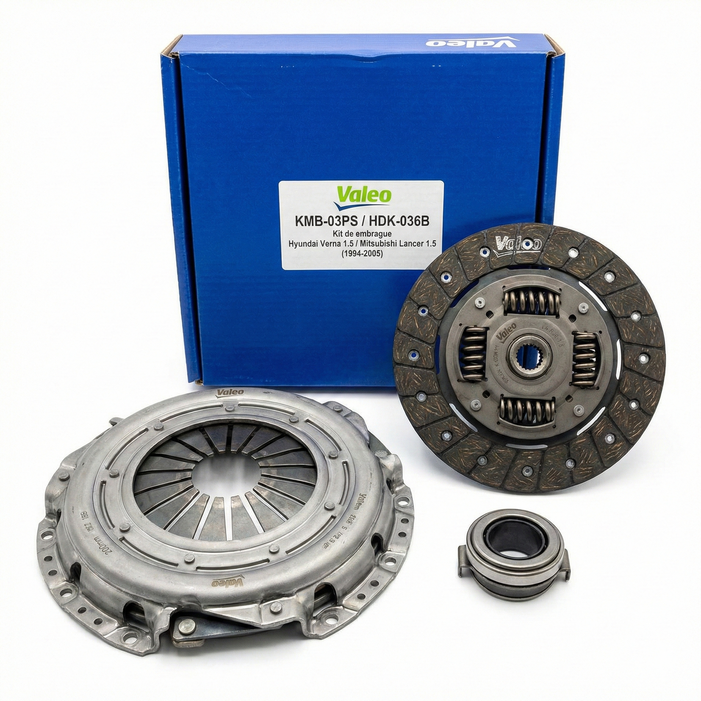 Kit de Embrague VALEO para Hyundai Verna 1.5 / Mitsubishi Lancer 1.5 (1994–2005)