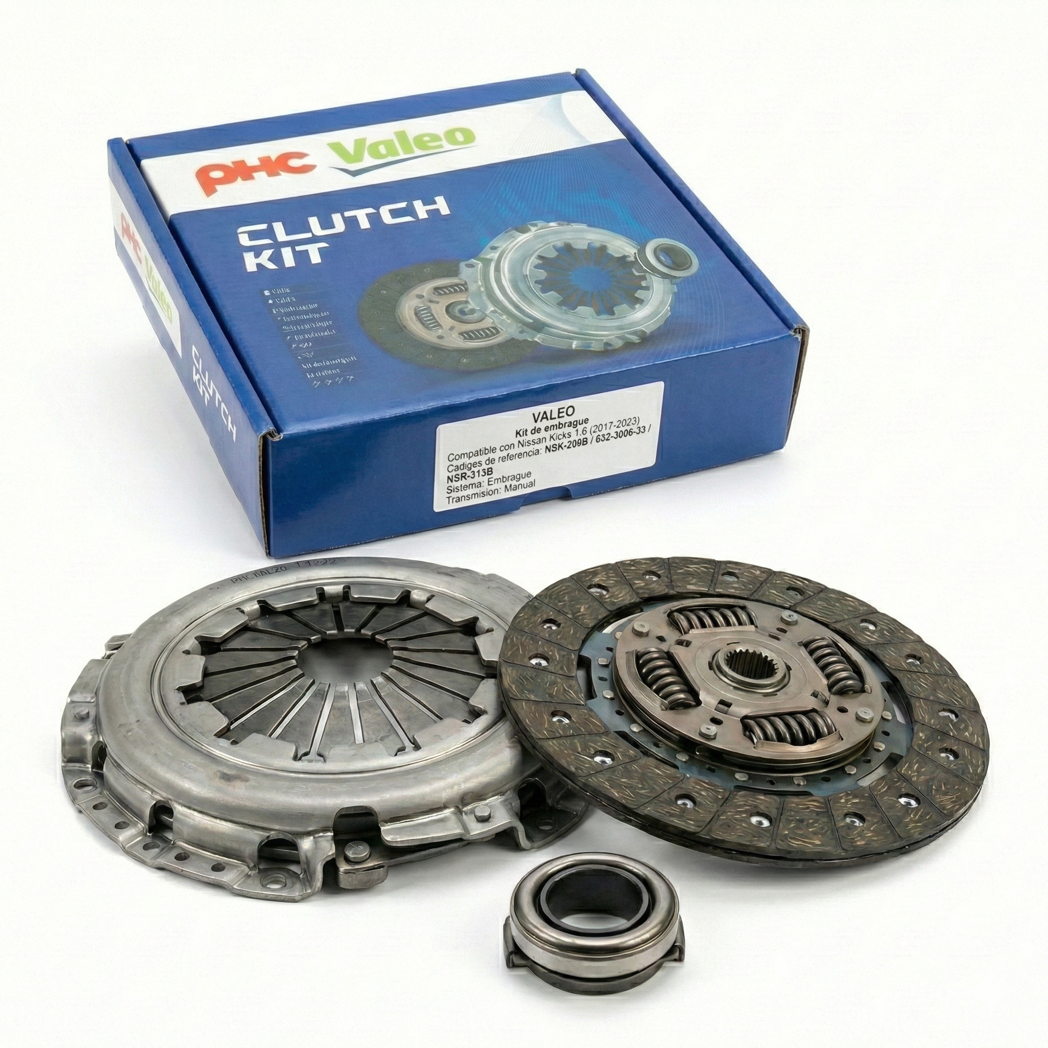 Kit de Embrague VALEO para Nissan Kicks 1.6 (2017–2023)