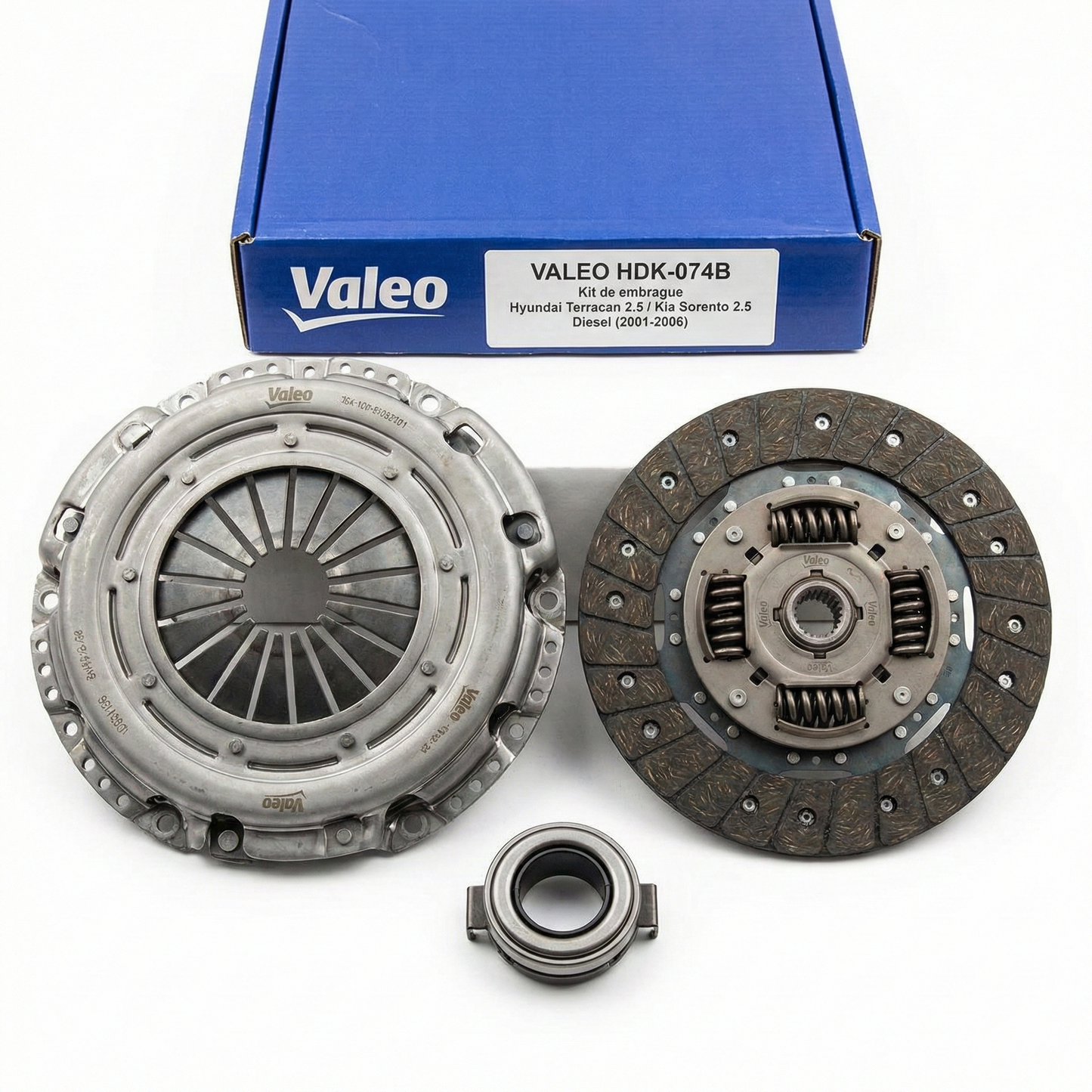 Kit de Embrague VALEO para Hyundai Terracan 2.5 Diesel / Kia Sorento 2.5 Diesel (2001–2006)