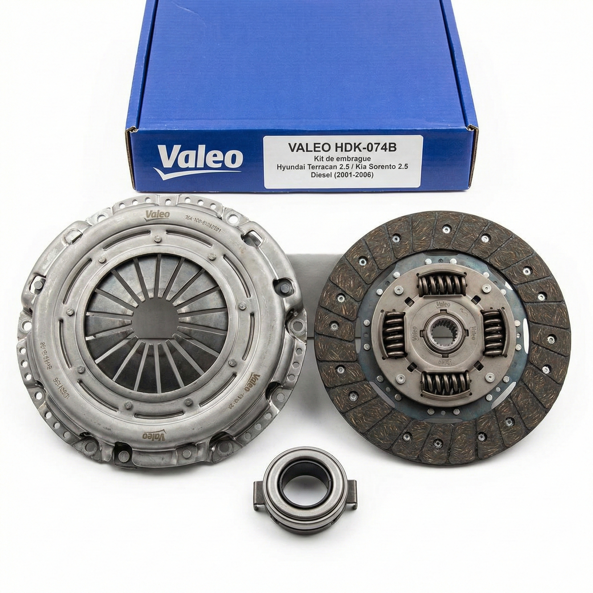 Kit de Embrague VALEO para Hyundai Terracan 2.5 Diesel / Kia Sorento 2.5 Diesel (2001–2006)