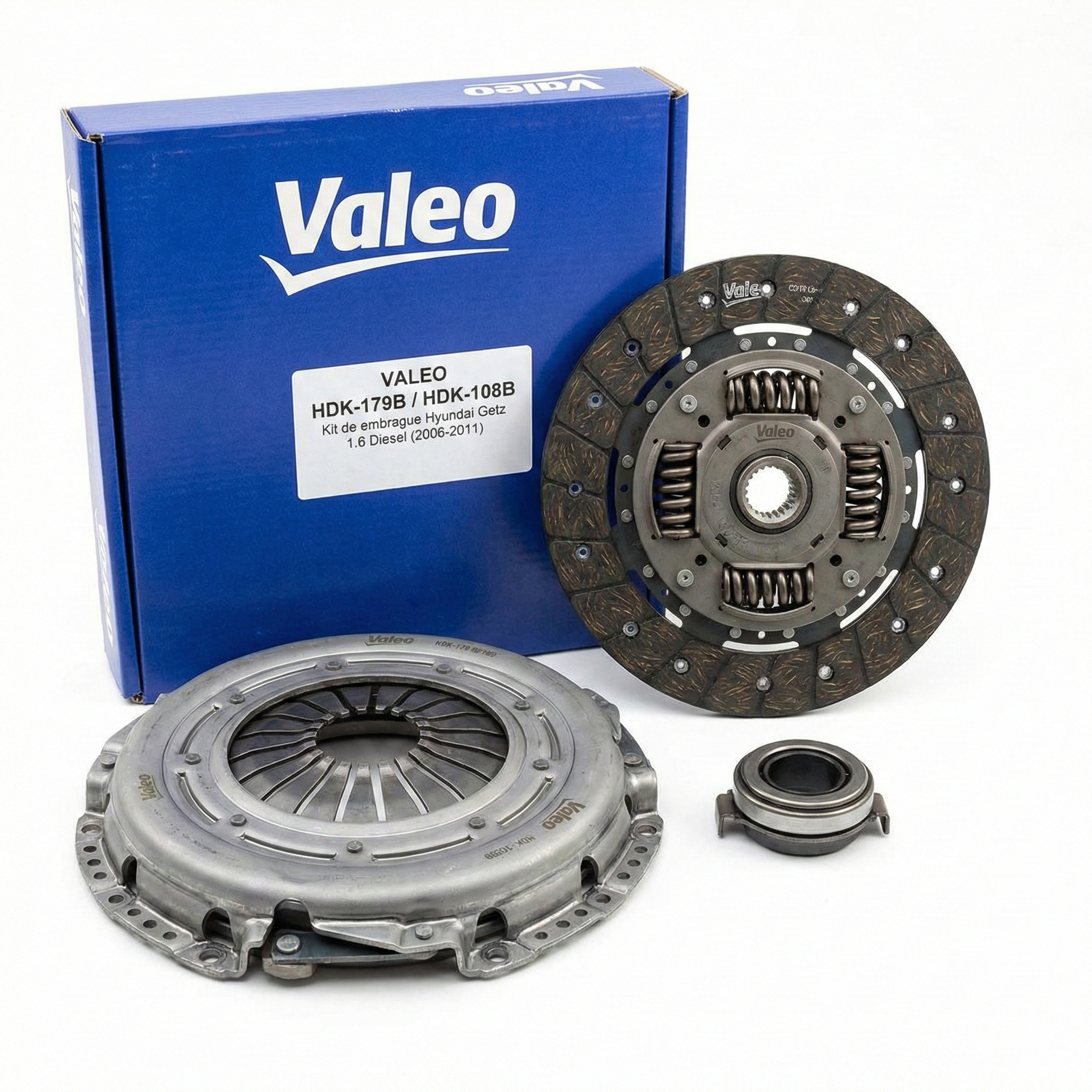 Kit de Embrague VALEO para Hyundai Getz 1.6 Diesel (2006–2011)