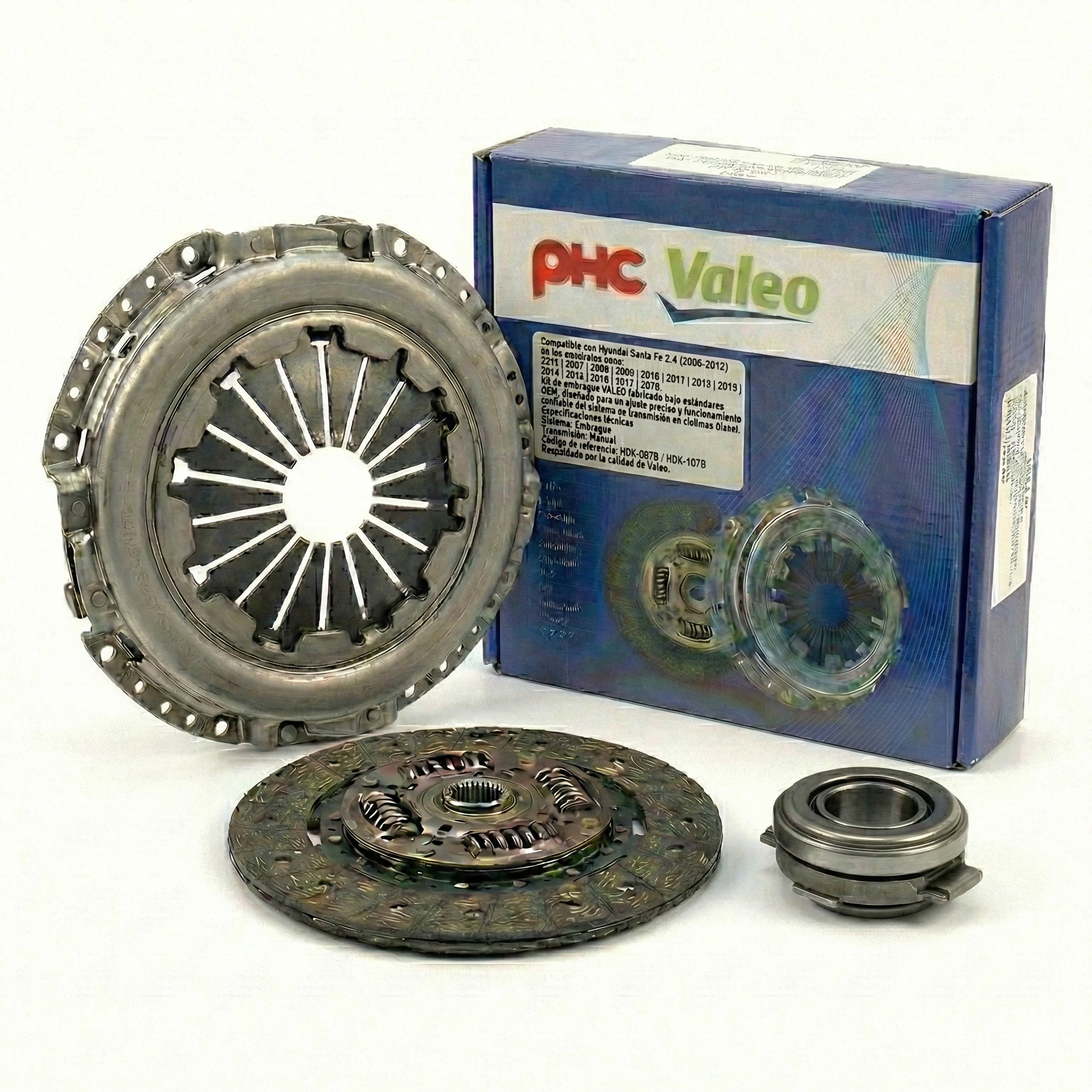 Kit de Embrague VALEO para Hyundai Santa Fe 2.4 (2006–2012)
