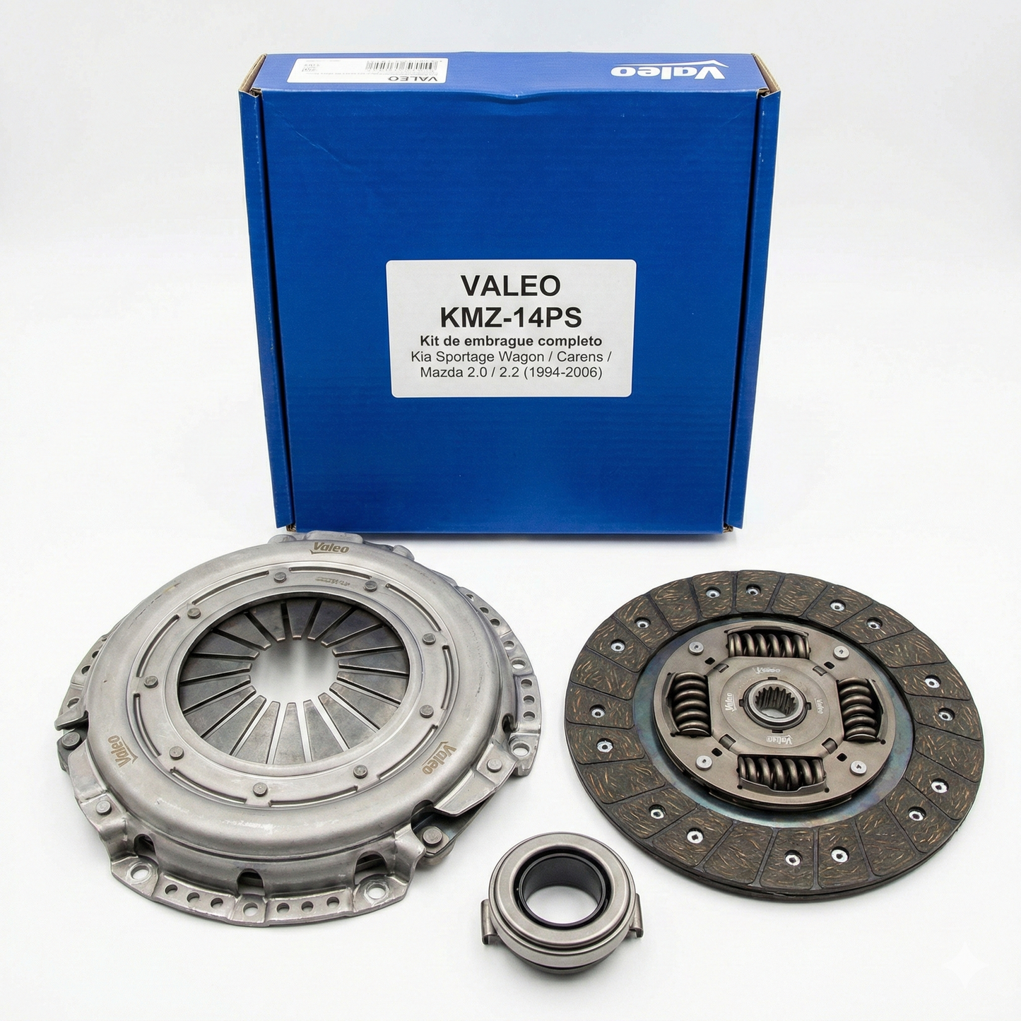 Kit de Embrague VALEO para Kia Sportage Wagon / Kia Carens / Mazda 2.0 / 2.2 (1994–2006)
