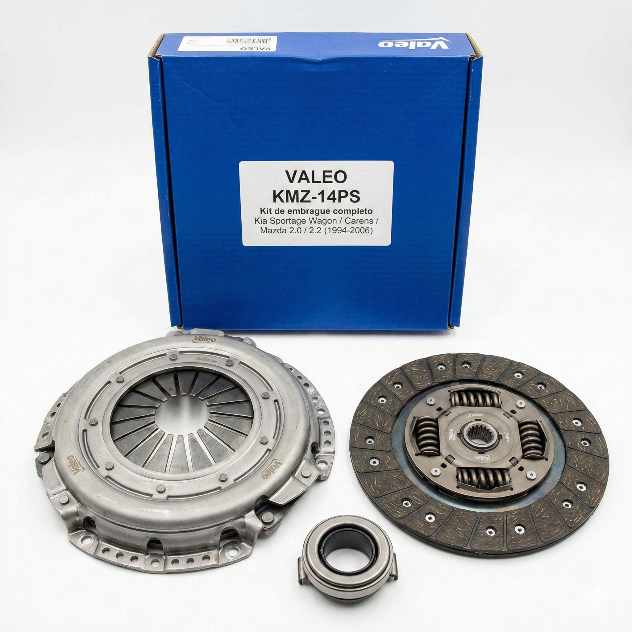 Kit de Embrague VALEO para Kia Sportage Wagon / Kia Carens / Mazda 2.0 / 2.2 (1994–2006)
