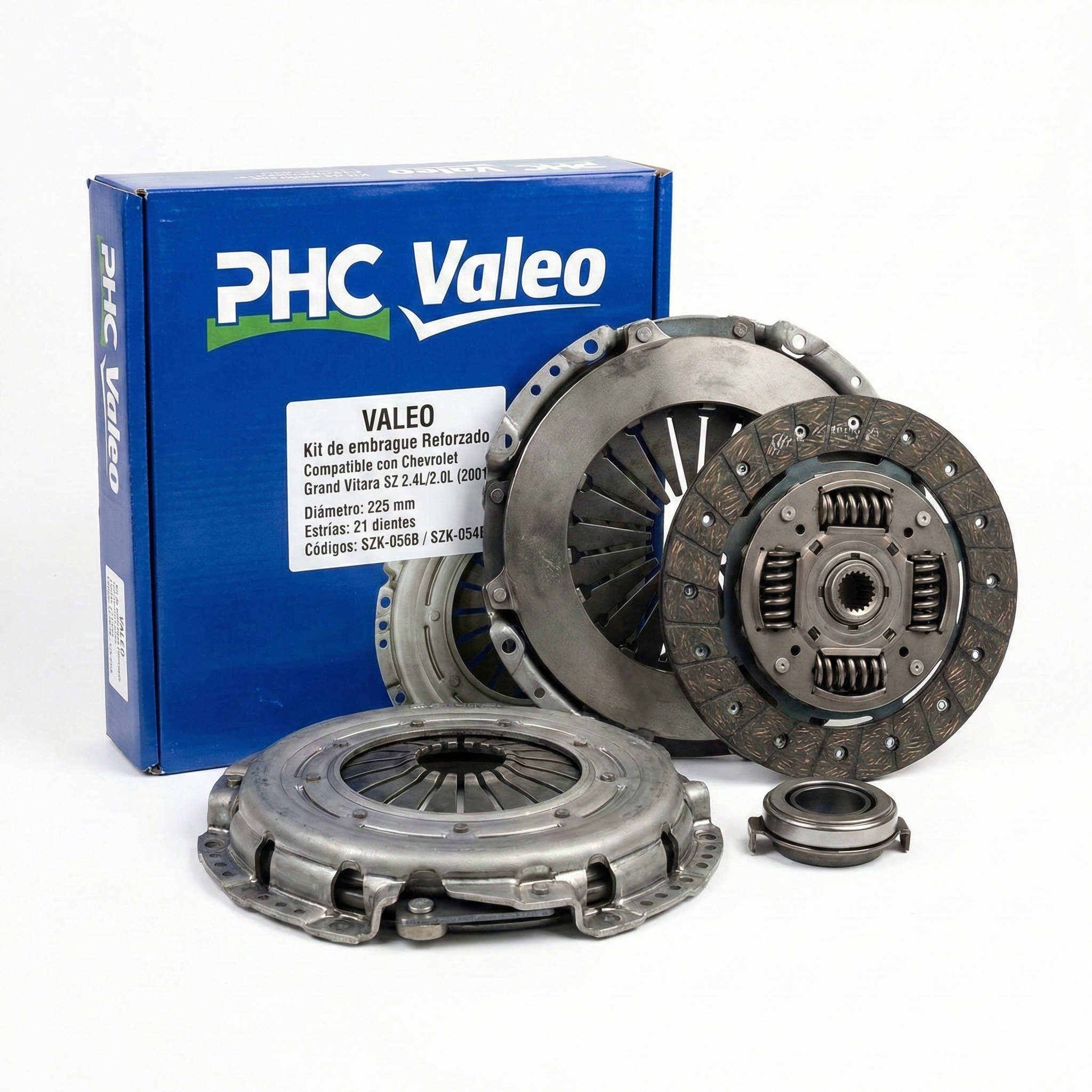 Kit de Embrague VALEO para Chevrolet Grand Vitara SZ 2.4L-2.0L (2001–2019)