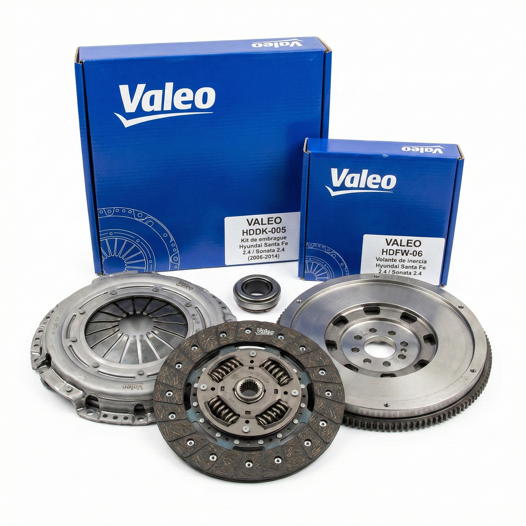 Kit de Embrague + Volante de Inercia VALEO para Hyundai Santa Fe 2.4 / Sonata 2.4 (2006–2014)