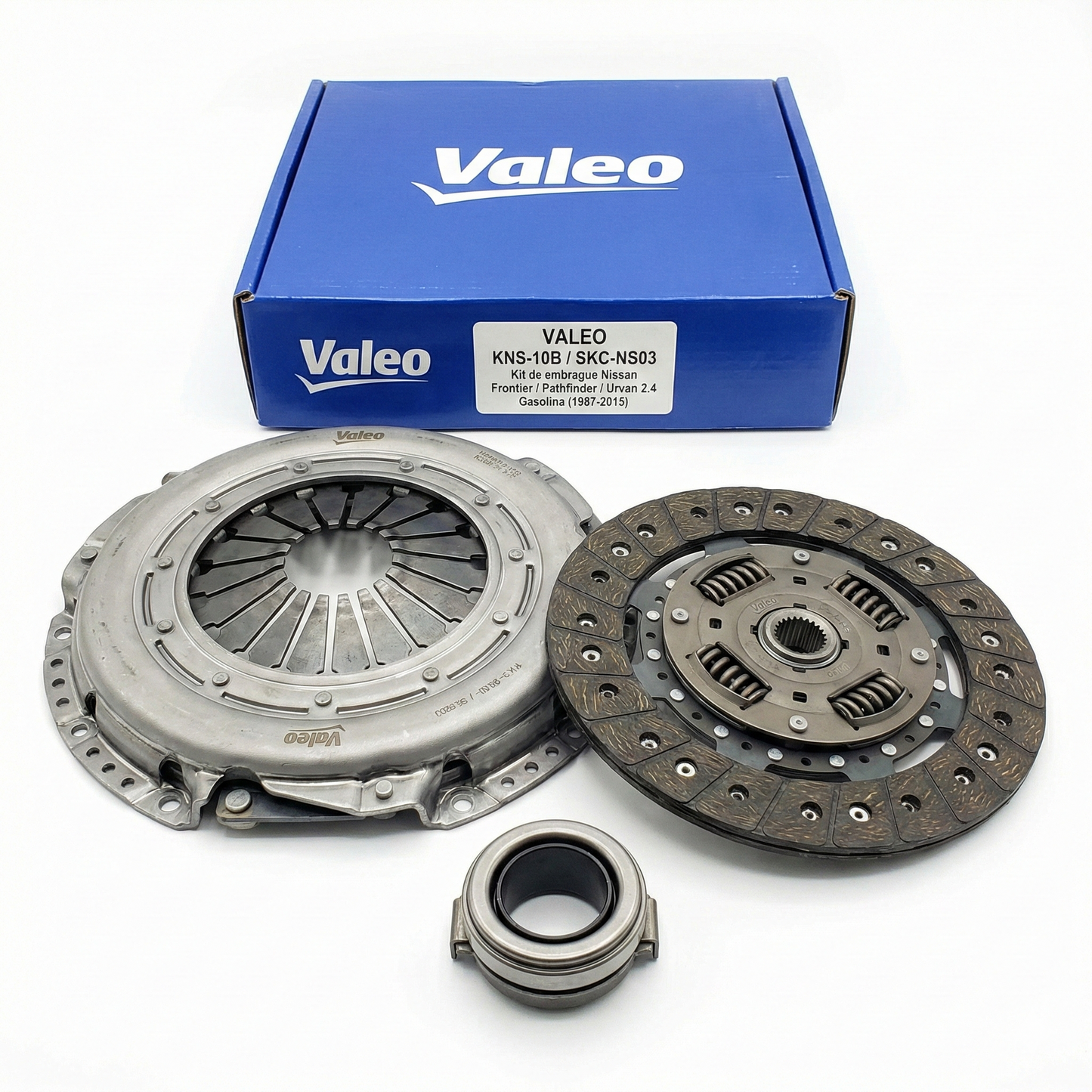 Kit de Embrague VALEO para Nissan Frontier / Pathfinder / Urvan 2.4 Gasolina (1987–2015)