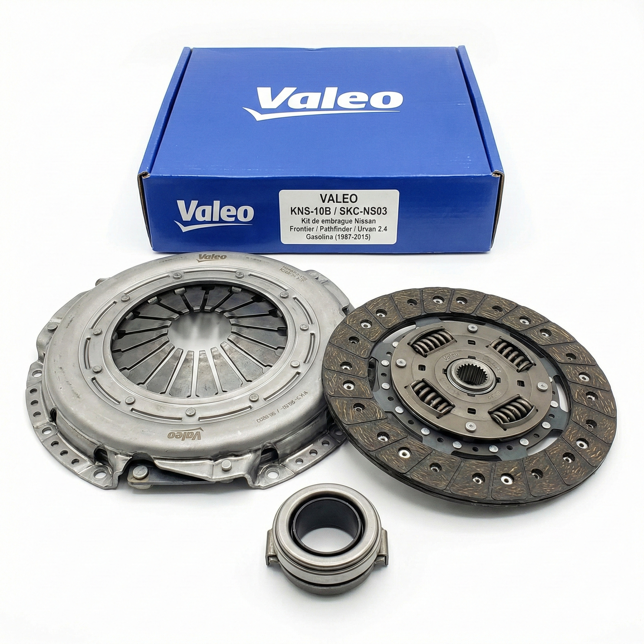 Kit de Embrague VALEO para Nissan Frontier / Pathfinder / Urvan 2.4 Gasolina (1987–2015)