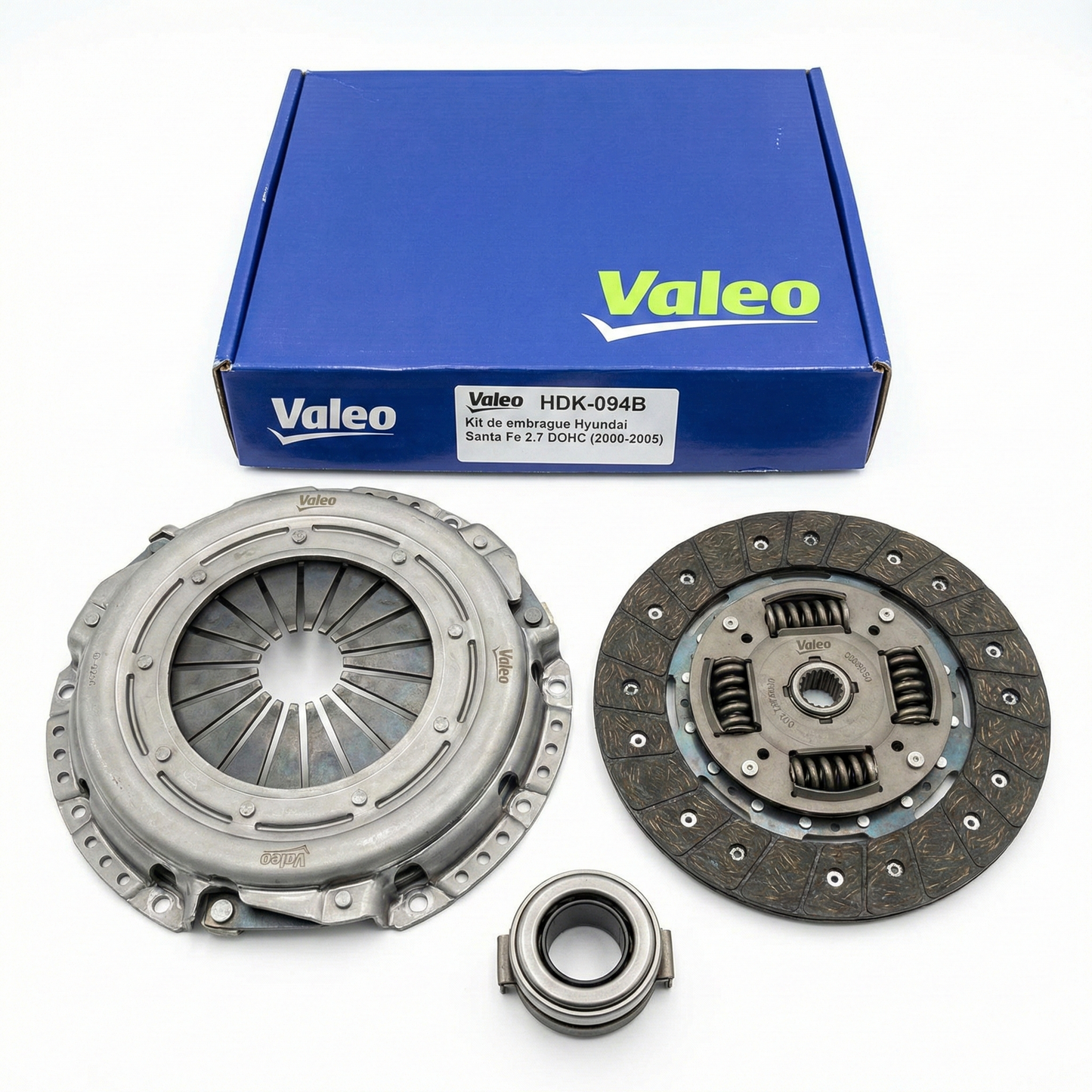 Kit de Embrague VALEO para Hyundai Santa Fe 2.7 DOHC (2000–2005)