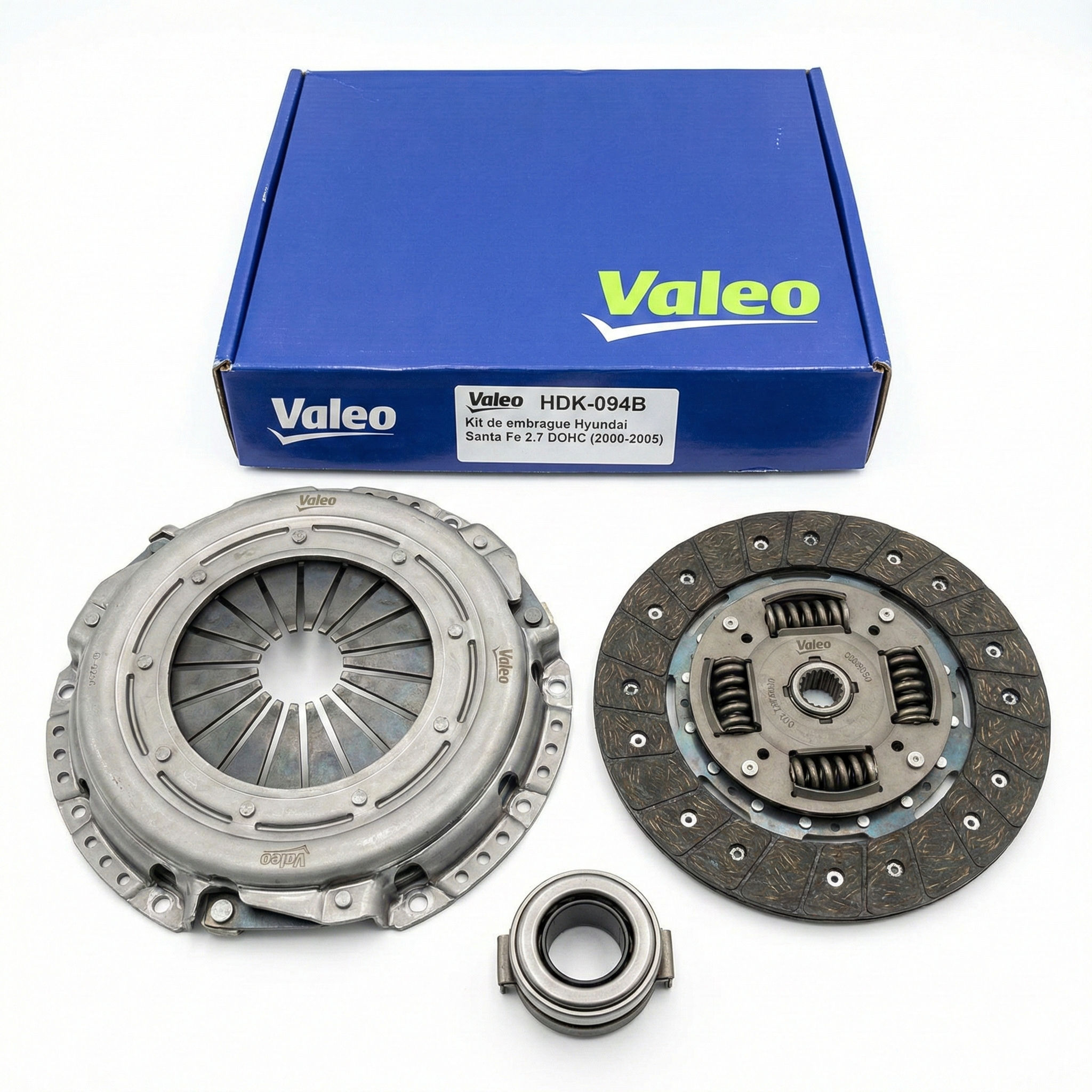 Kit de Embrague VALEO para Hyundai Santa Fe 2.7 DOHC (2000–2005)
