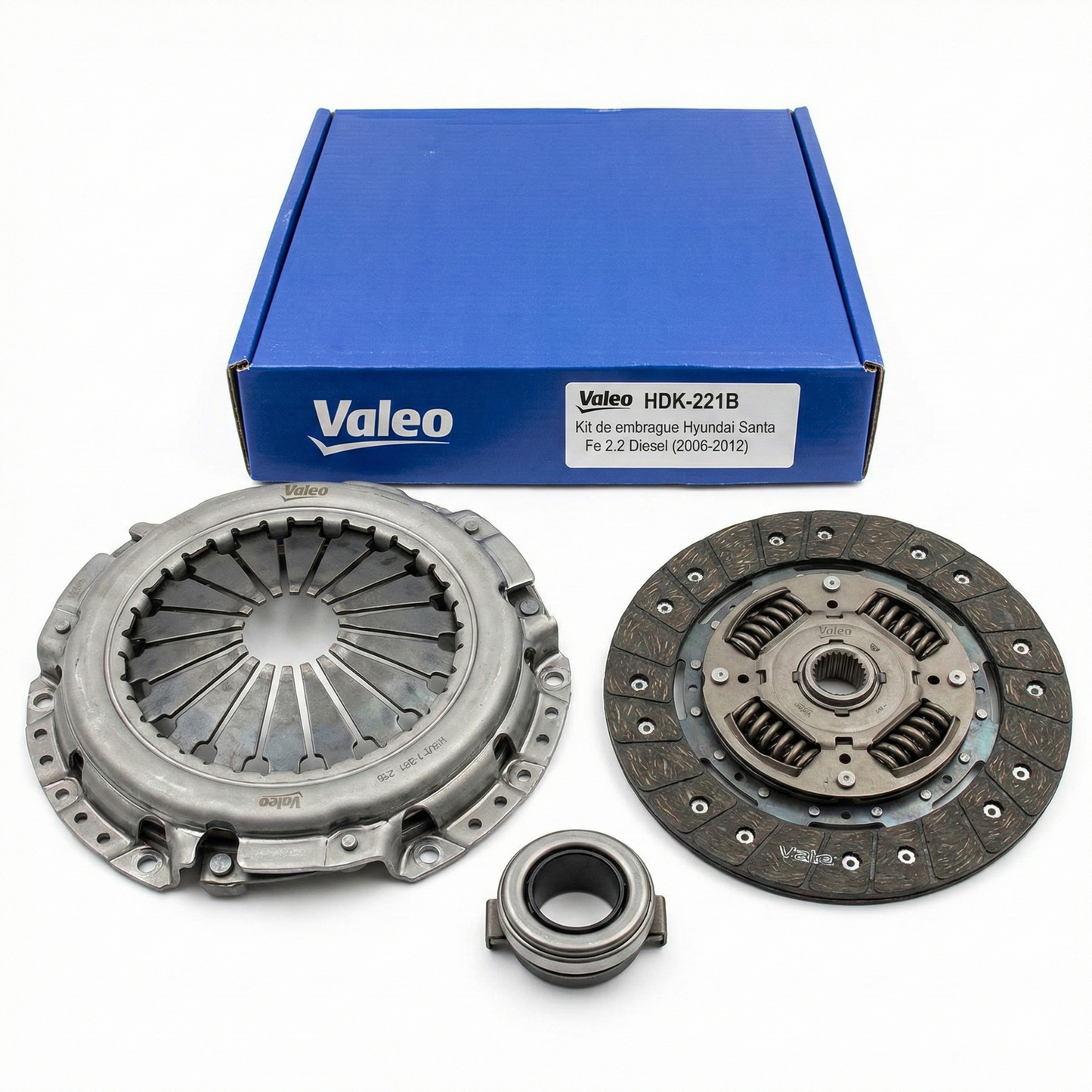 Kit de Embrague VALEO para Hyundai Santa Fe 2.2 Diesel (2006–2012)