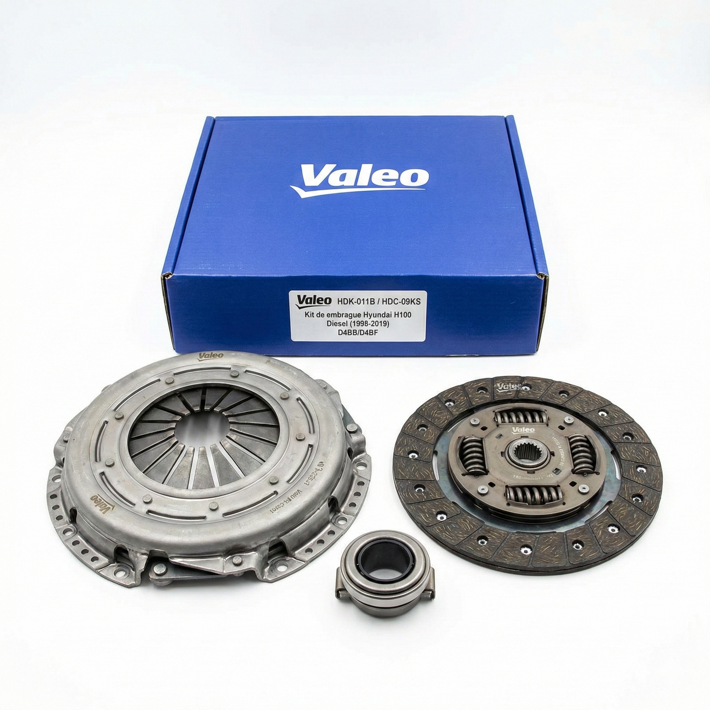 Kit de Embrague VALEO para Hyundai H100 Gasolina / Galloper 2.4L (1998–2013)