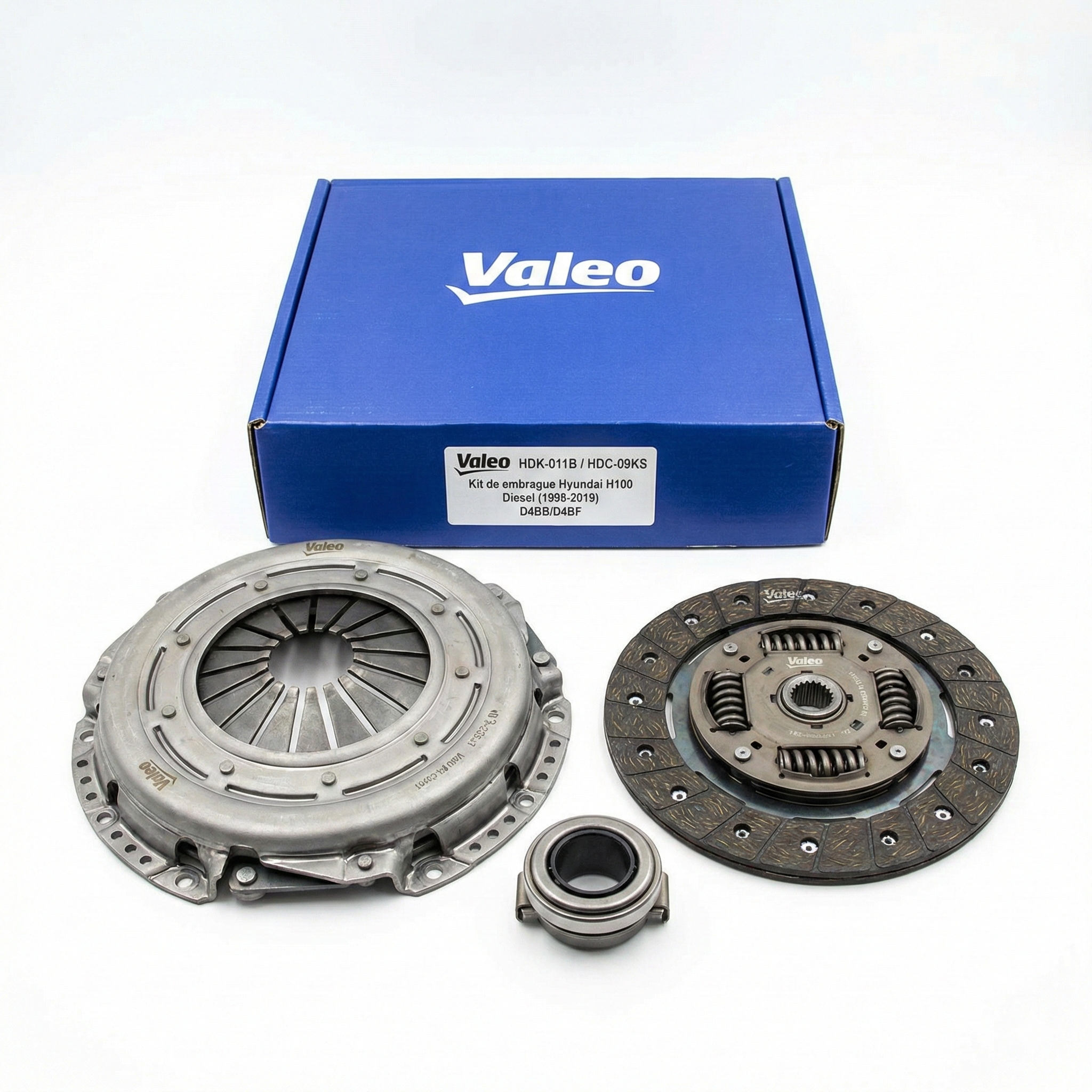 Kit de Embrague VALEO para Hyundai H100 Gasolina / Galloper 2.4L (1998–2013)